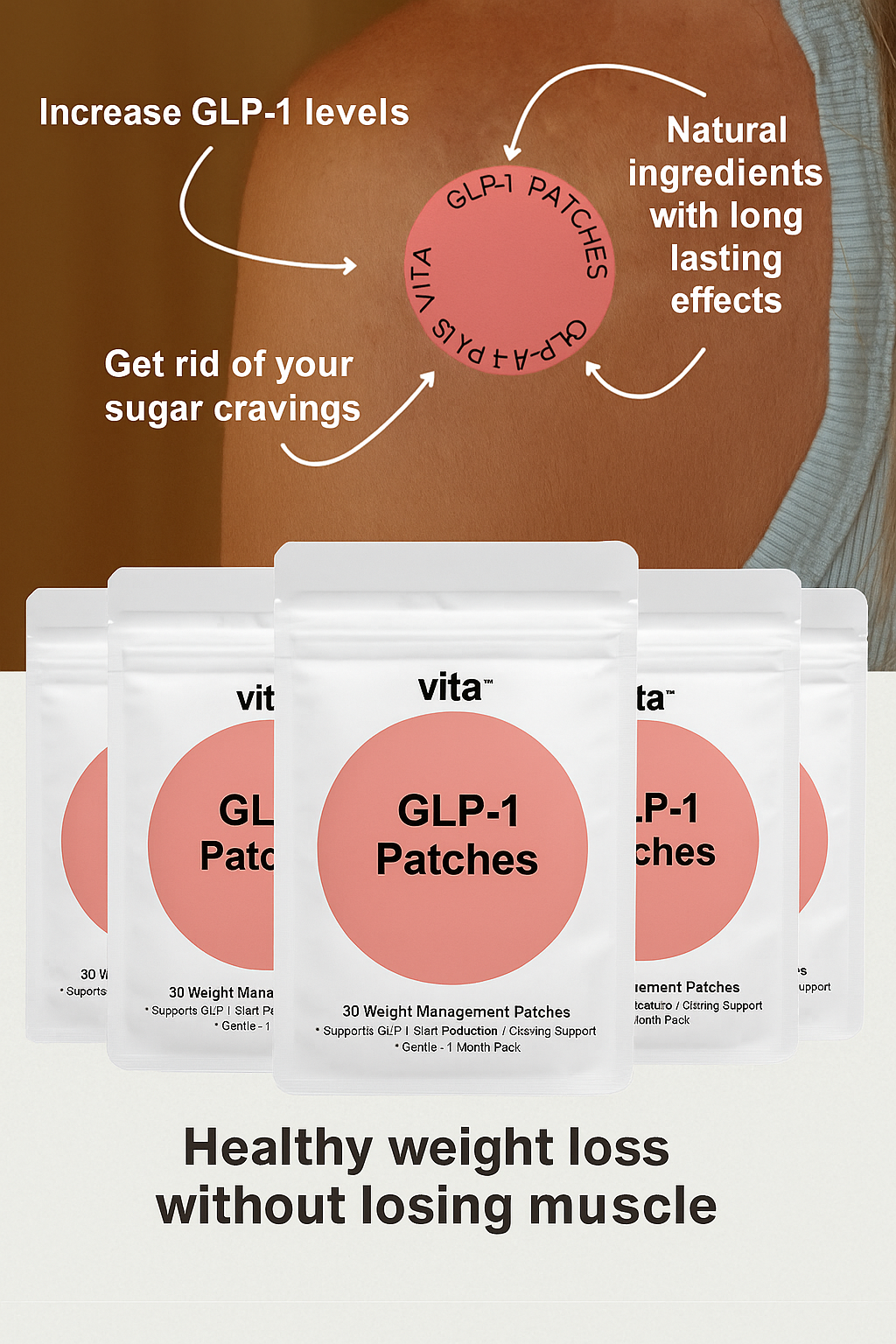 GLP-1 Patch Appetite Control & Weight Loss